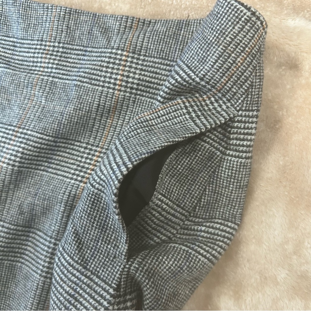 Wilfred aritzia Plaid Mini Skirt Wool Cashmere Preppy Schoolcore 8 runs like 6 - Picture 11 of 11